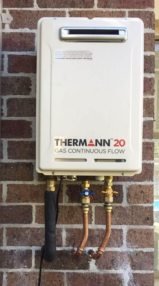 Hot Water Service Installation